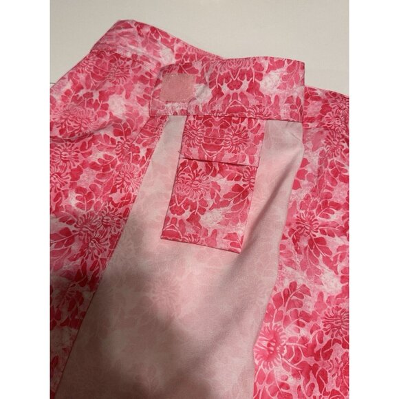 NWT RIP SKIRT Hawaii Small Ocean Wrap Swim Cover Up Skirt tropical Floral Pink - Picture 4 of 5